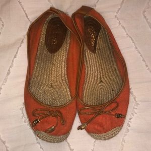 WELL WORN Michael Kors Meg Slip On Espadrille Flat